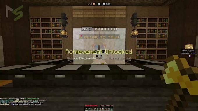 build a polished custom minecraft server