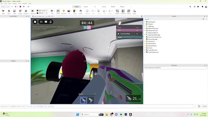 roblox full game creation and promotion,