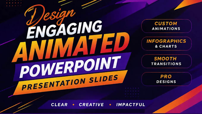 design engaging animated powerpoint presentation slides
