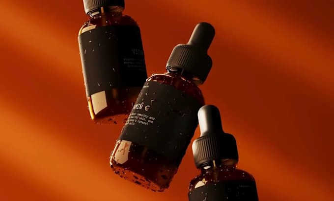 create 3d supplement animation, product video, bottle animation and cgi ads
