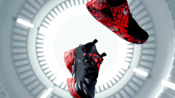 make 3d shoe animation 3d shoe modeling shoe design 3d sneakers with tech pack