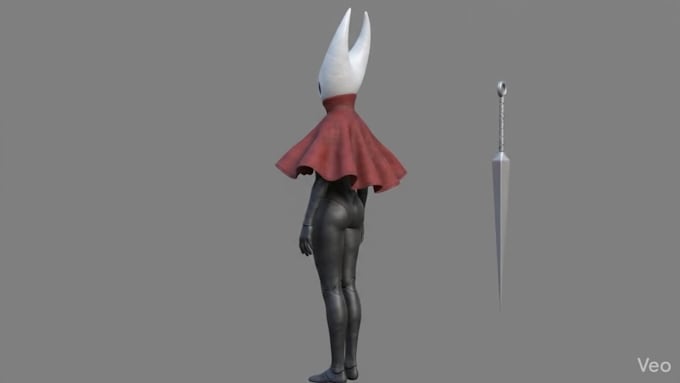 create high quality 3d models for your charcter