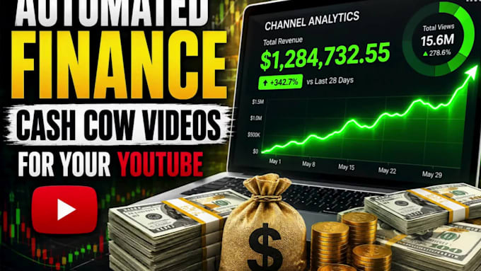 do viral finance faceless videos with top10 channel