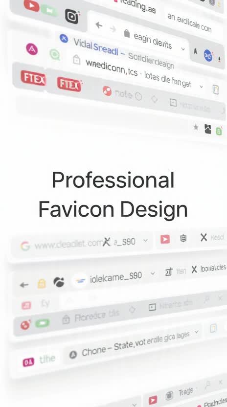 design professional favicon and website icon