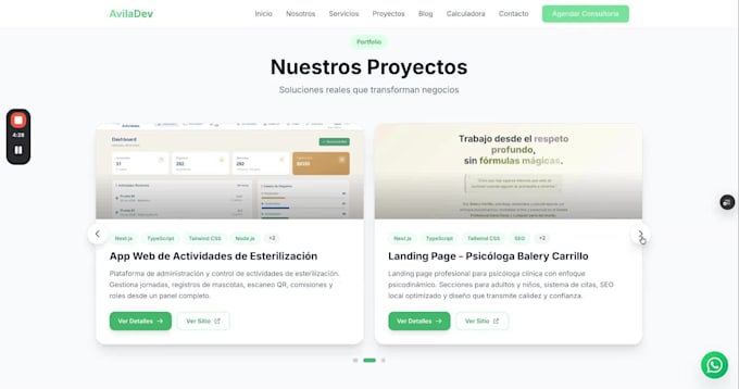 do react, next, angular website and android, IOS development