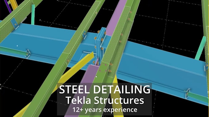 do steel detailing and shop drawings in tekla structures