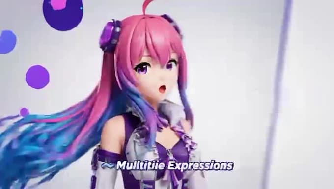 create 3d vtuber rigging live2d vtuber model anime character animation design