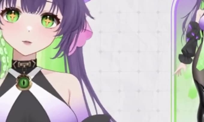 design and rig custom live 2d vtuber model 3d vtuber live2d vtuber rigging model
