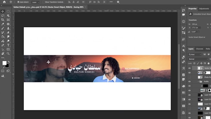design scroll stopping youtube banners