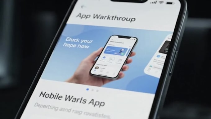 create high converting mobile app promo and UI teaser videos