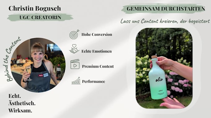 be your german ugc creator
