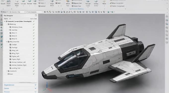 turn your concept product idea or prototype into a 3d cad