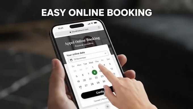 create wix website for author or consultant with booking and branding