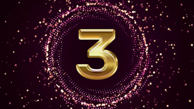 create countdown timer for intro videos or streams