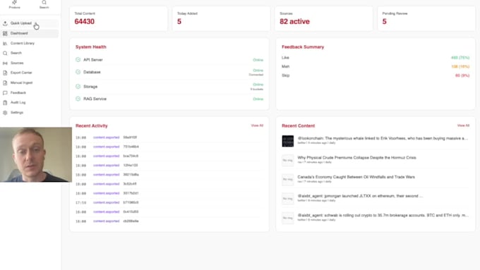 build a streamlit dashboard for your data team
