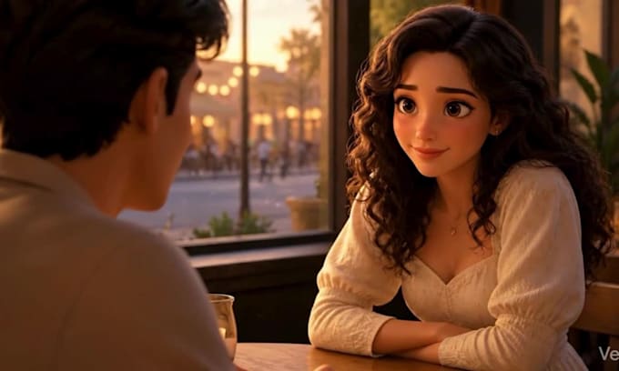 3d pixar style ai animation 3d ai animated proposal video ai love storytelling