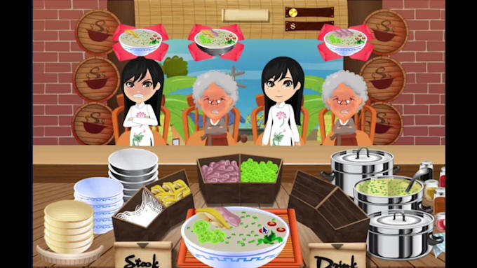 develop a 2d cocos game with clean code and gameplay