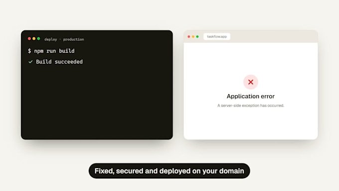 finish and deploy your lovable, bolt, cursor or replit app
