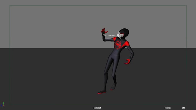 do a 3d game character animation with maya blender roblox