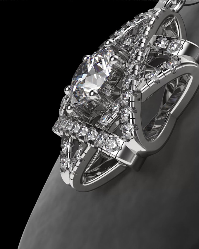 do realistic jewelry rendering in keyshot for ecommerce ads