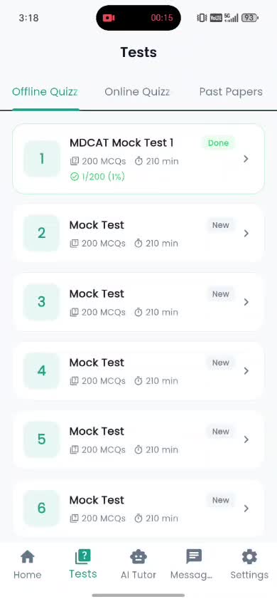 build flutter mobile app for android ios with API integration