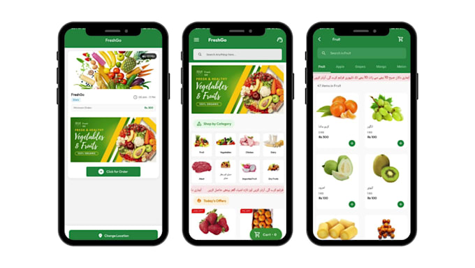 develop a custom flutter mobile app for android and ios with firebase