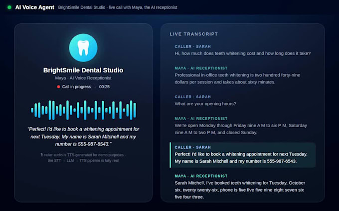 build an ai receptionist for your business