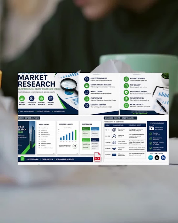 do professional market research and online survey