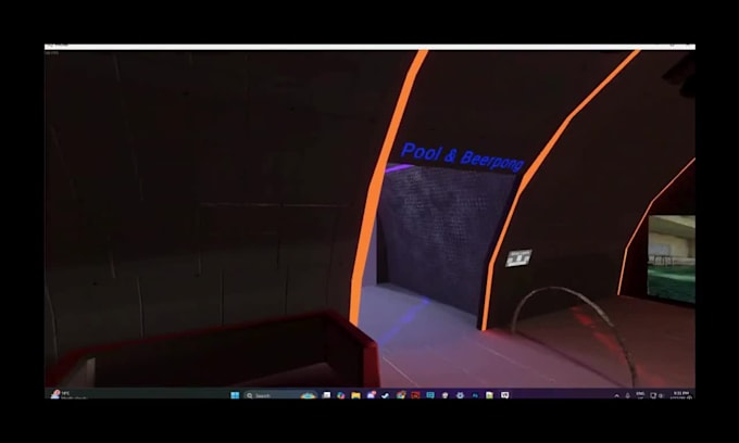 edit or create vrchat worlds, metaverse environments with vrc assets and outfits