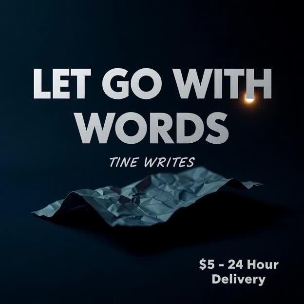 write a heartfelt love letter or closure message