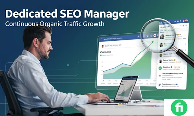 be your dedicated SEO manager for continuous organic traffic growth