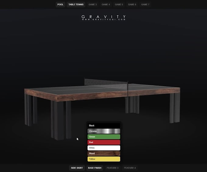 create interactive 3d configurator for your product