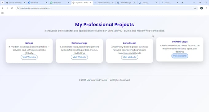 fix laravel bugs, errors and build custom PHP laravel websites