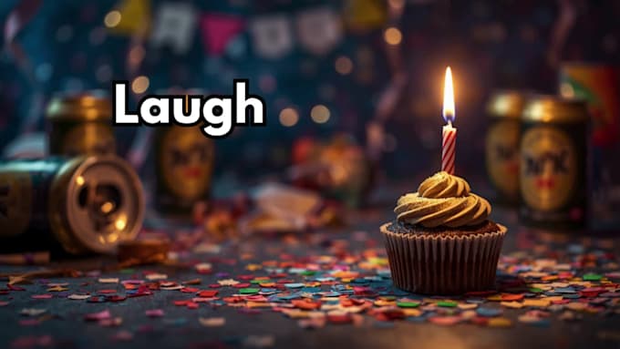 create a funny or heartfelt custom birthday song and video