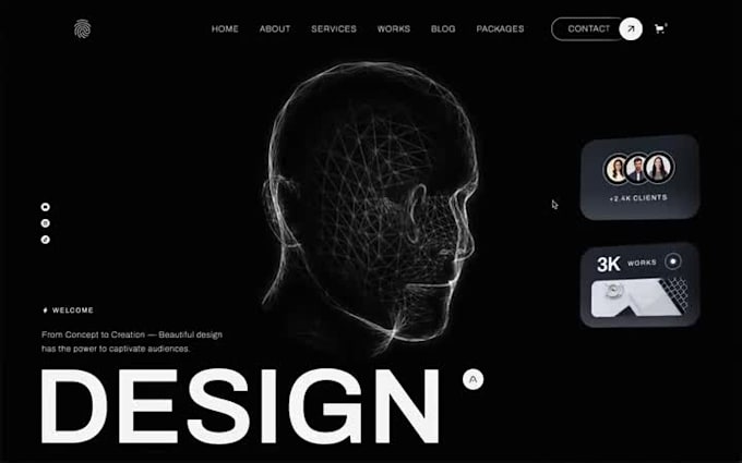3d animated website spline animation wordpress animation rive threejs webgl gsap