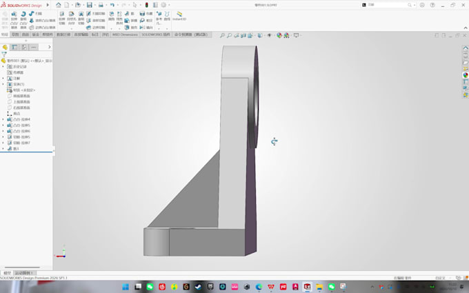 solidworks 3d modeling and 2d engineering drawing