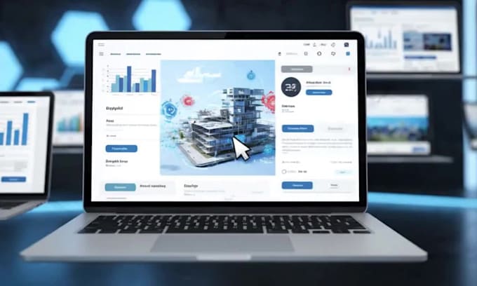 create website presentation app animation app mockup software explainer
