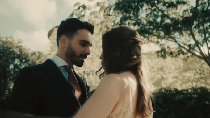 edit cinematic wedding edit  emotional