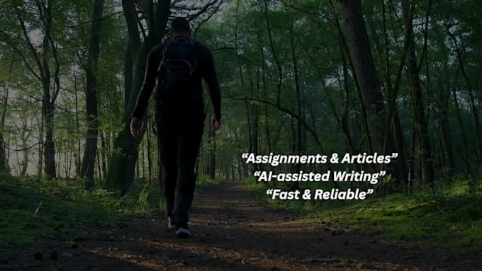 write assignments, articles and summaries by using ai