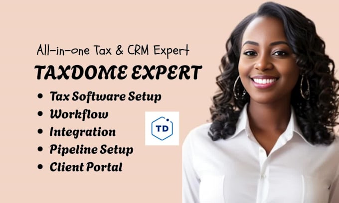 do complete taxdome setup workflows client portal