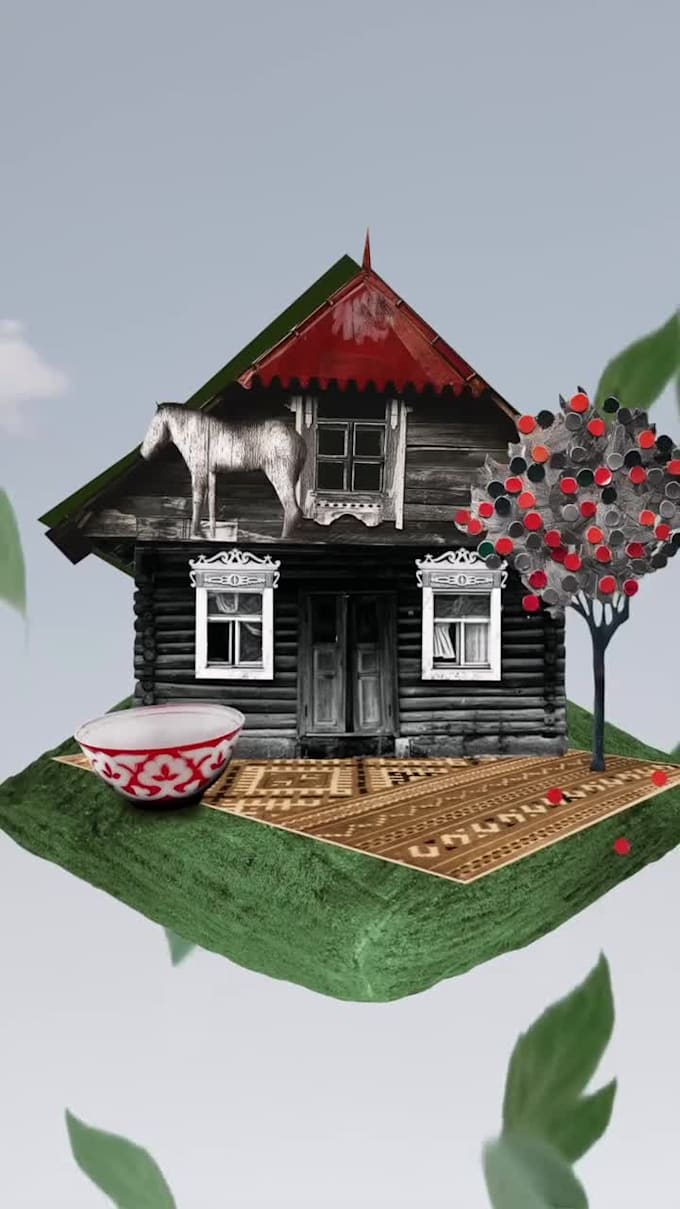 make premium collage animation lyrics video vox style animation motion graphics