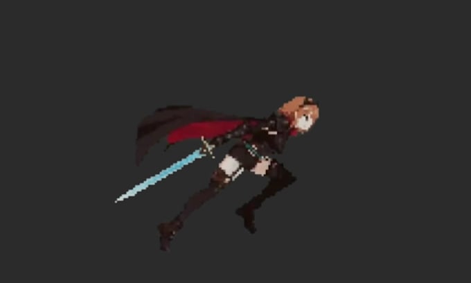 do pixel art animation sprite sheet nfsw pixel art character animation game art