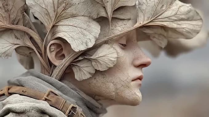 create surreal, trippy, futuristic music video with cinematic dreamlike visuals