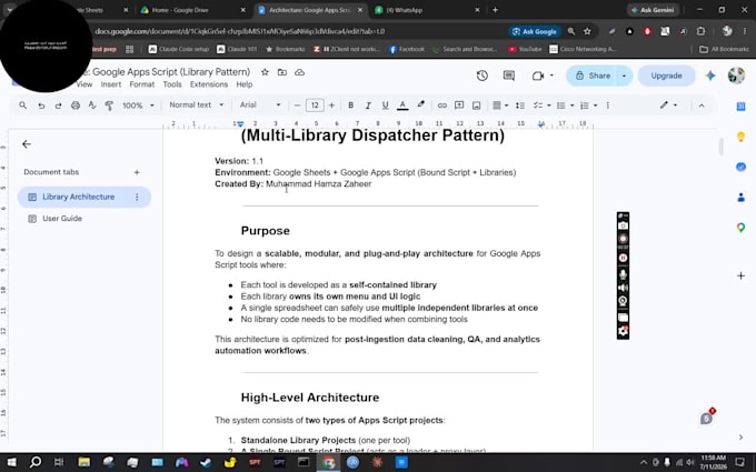 design custom google apps script libraries and multi library architecture
