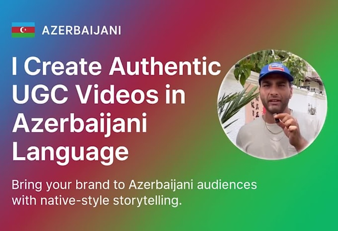 native azerbaijani ugc video ads