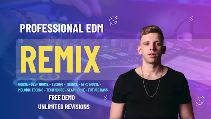 create professional edm dance remix on your song