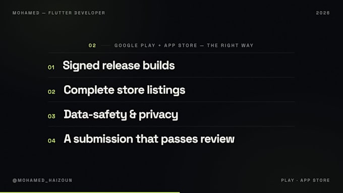 publish and upload your app to google play and apple app store