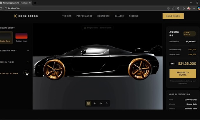 build an interactive 3d product configurator using threejs and webgl