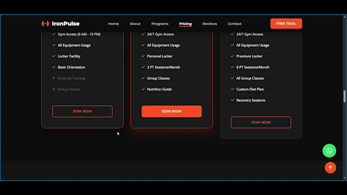 create a website for your business or profile