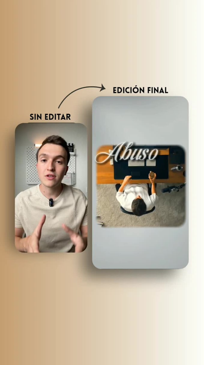 edición atractiva para instagram y tiktok